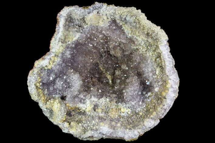 Amethyst Crystal Geode Section - Morocco #109467
